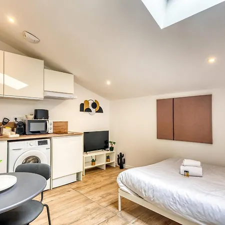 Apartamento Le Factory - Contemporain - Proche Metro B Oullins